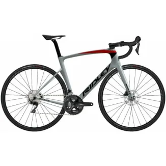 Ridley Noah Disc 105 Carbon Road Bike - 2022 - Grey / Red / Black / XL