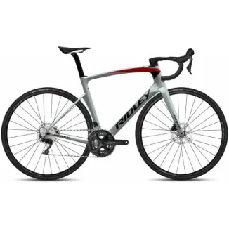 Ridley Noah Disc 105 - Carbon Road Bike - 2023 - Grey / Red / Black / S