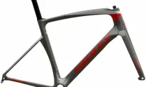 Ridley Noah Disc Rival AXS Carbon Road Bike - 2023 - Anthracite Metallic / Silver / Red / L