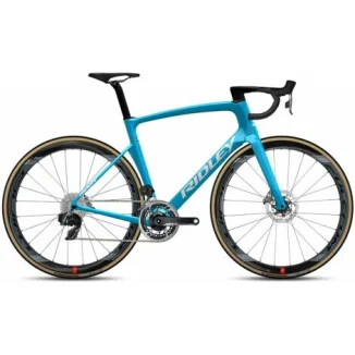 Ridley Noah Fast Disc Red AXS Carbon Road Bike - Belgian Blue / S