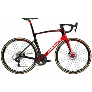 Ridley Noah Fast Disc Ultegra Carbon Road Bike - 2021 - Red / Pearl White / Black / S