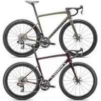 Specialized S-works Tarmac Sl8 Sram Red Etap Axs Carbon Road Bike 2025 56cm - Gloss Cypress Metallic/Magenta To Gold Pearl/Satin Black Metallic