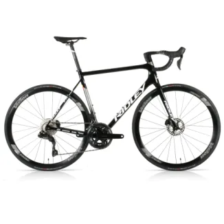 Ridley Helium SLX Disc 105 Di2 Lotto Soudal Carbon Road Bike - Black / Silver / Small