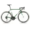 Merlin Classic 105 Trimax 45 Steel Road Bike Racing Green / White / Gold / 56cm
