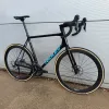 Ridley Helium Disc Ultegra Carbon Road Bike Ex Demo Black / Belgian Blue / Large / EX DEMO