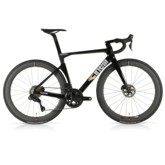 Cinelli Pressure Ultegra Di2 50|50 Carbon Road Bike - Triple Black / Large