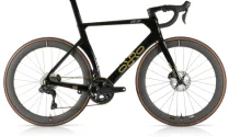 Orro Venturi STC Ultegra Di2 50|50 Carbon Custom Road Bike - Black / Gold / Large / 53cm