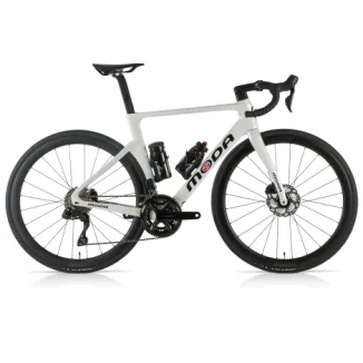 Moda Finale 105 Di2 Cosmic Carbon Road Bike - White / XLarge