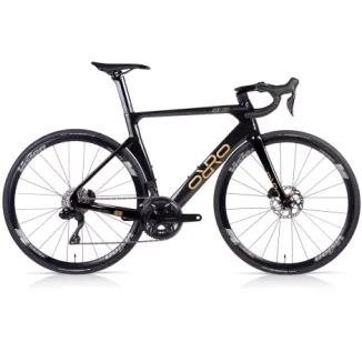 Orro Venturi STC 105 Di2 Team 30 Carbon Road Bike - 2025 - Black / Gold Gloss / XLarge / 56cm