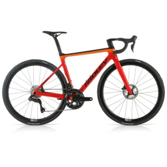 Ridley Falcn RS Ultegra Di2 Levanto Carbon Road Bike  - Black / Red / Orange / Medium