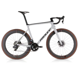 Ridley Falcn RS 50|65 Force AXS Carbon Custom Road Bike - Black / Battleship Grey / Large / Ex Display (marked on top tube)