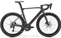 Merida Reacto 9000 Carbon Aero Road Bike  2025 Large - Dark Grey/Purple