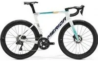 Merida Reacto Team Carbon Aero Road Bike  2025 Medium - Team Bahrain Victorious (Teal/Pearl)