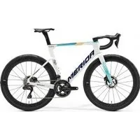 Merida Reacto Team Carbon Aero Road Bike  2025 X-Small - Team Bahrain Victorious (Teal/Pearl)