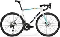 Merida Scultura 6000 Team Carbon Road Bike Pearl/Blue 2025 Medium - Bahrain Victorious Pearl/Blue