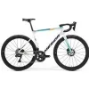 Merida Scultura Team Carbon Road Bike 2025 X-Small - Teal/Pearl