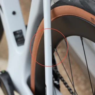 Ridley Falcn RS 105 Di2 Levanto Carbon Road Bike - Black / Battleship Grey / Medium / Chipped Paint