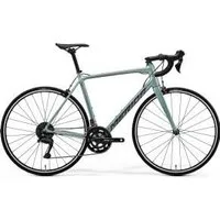 Merida Scultura Rim 100 Road Bike 2026 Large - Blue/Green Clear Coat (Silver)