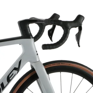 Ridley Falcn RS 105 Di2 Levanto Carbon Road Bike - Black / Battleship Grey / Small
