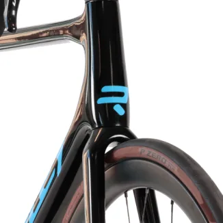 Ridley helium disc ultegra carbon road bike black / belgian blue / medium