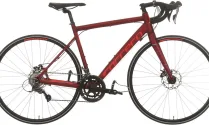 Carrera vanquish mens road bike red