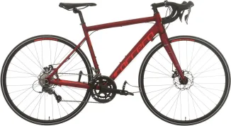 Carrera vanquish mens road bike red