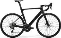 Merida reacto 4000 carbon aero road bike 2026 large silk black (glossy dark silver)