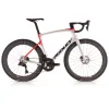 Ridley Noah Fast Disc Ultegra Di2 50|65 Carbon Custom Road Bike - Silver / Red / Medium Ridley noah fast disc ultegra di2 50|65 carbon custom road bike silver / red / medium