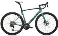 Specialized roubaix sl8 carbon road bike 2026 49cm gloss fjord metallic/white pearl fade/emerald metallic