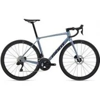 Giant Tcr Advanced 0 Di2 Road Bike 2025 Large Gloss Frost Silver/Cold Iron