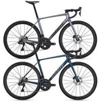 Giant tcr advanced pro 0 di2 road bike 2025 medium/large gloss mercury/lightning black