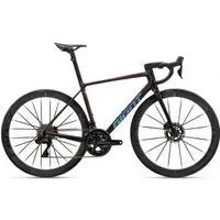 Giant tcr advanced sl 0 dura ace road bike 2025 x large gloss black lava/iris