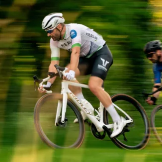 Ridley Falcn RS Dura Ace Di2 Carbon Road Bike Ex Team White / Gold / Medium