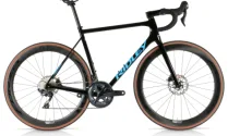 Ridley Helium Disc Ultegra Levento Carbon Road Bike Black / Belgian Blue / Medium